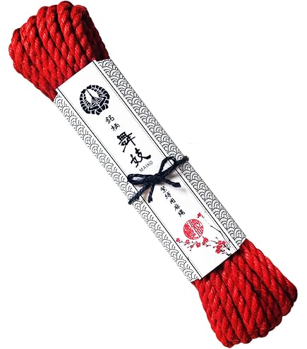 Amazon.co.jp: 高級麻縄 φ6mm/10M 厳選蜜蝋 処理済 : 産業・研究開発用品